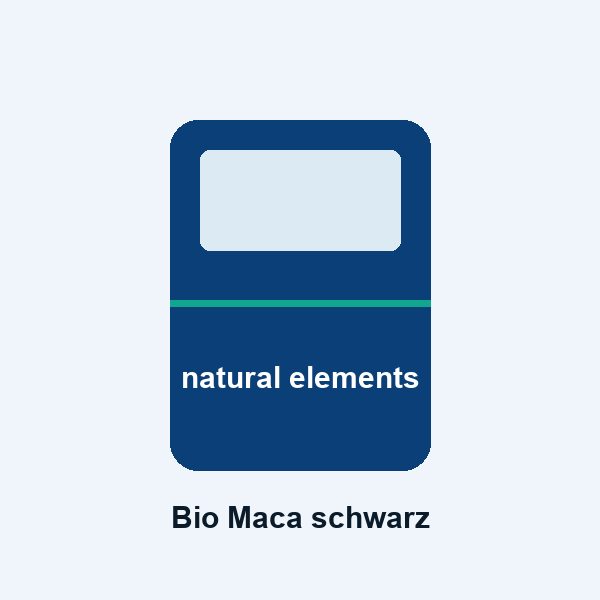 Bio Maca schwarz 3.000 mg, 180 Kapseln
